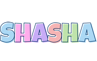 Shasha pastel logo