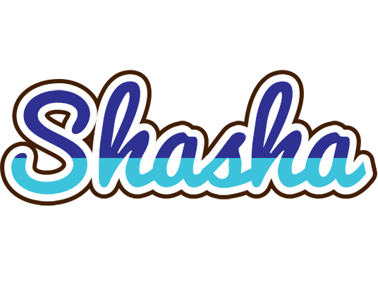 Shasha raining logo