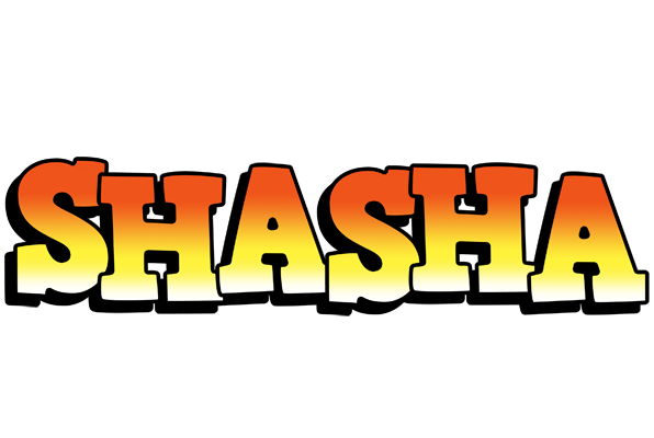 Shasha sunset logo