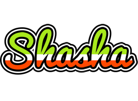 Shasha superfun logo
