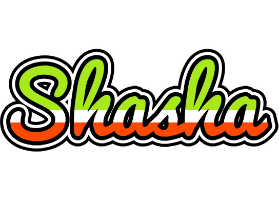 Shasha superfun logo