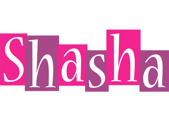 Shasha whine logo