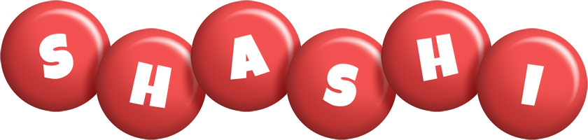 Shashi candy-red logo