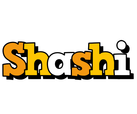 Shashi cartoon logo