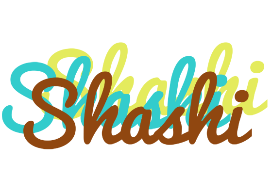 Shashi cupcake logo