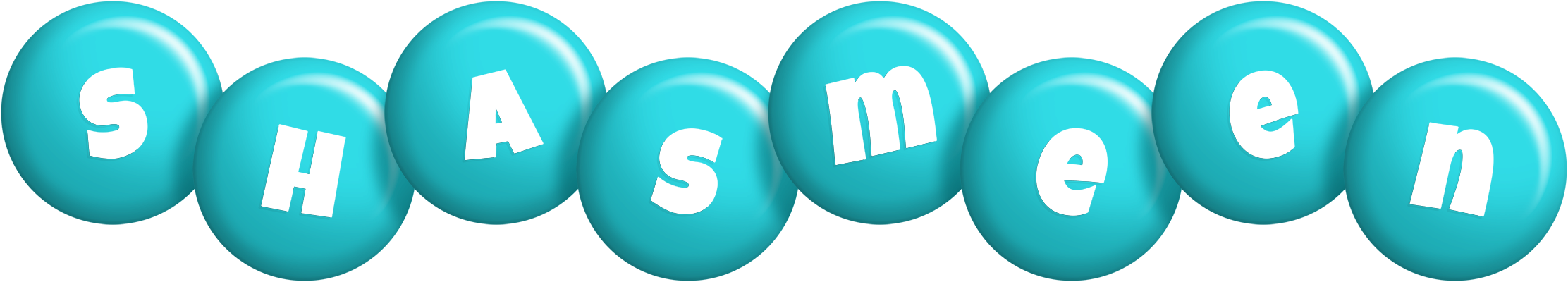 Shasmeen candy-azur logo