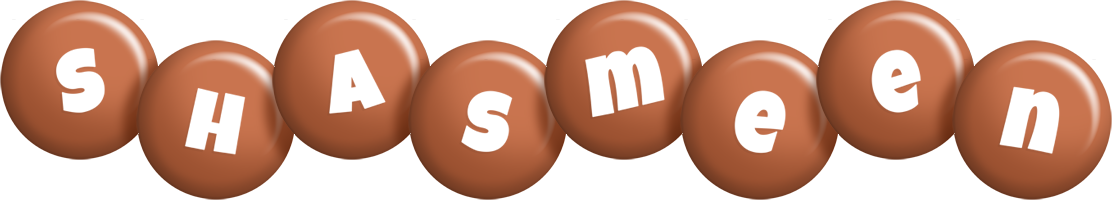 Shasmeen candy-brown logo