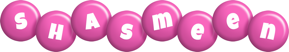 Shasmeen candy-pink logo