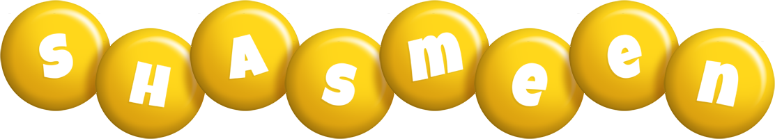 Shasmeen candy-yellow logo