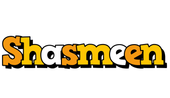 Shasmeen cartoon logo