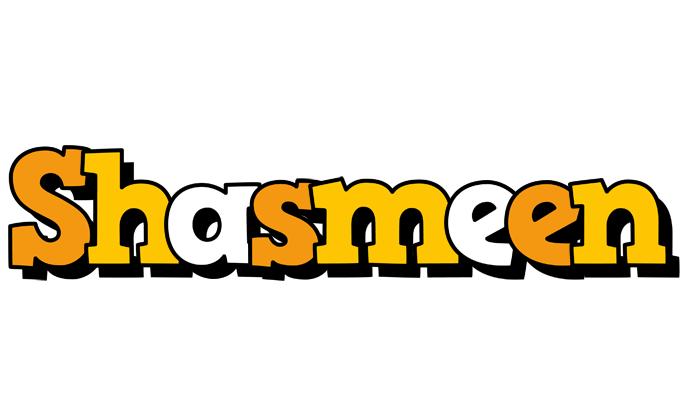 Shasmeen cartoon logo