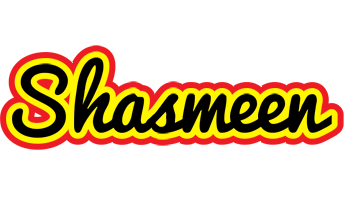 Shasmeen flaming logo