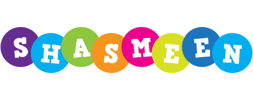 Shasmeen happy logo