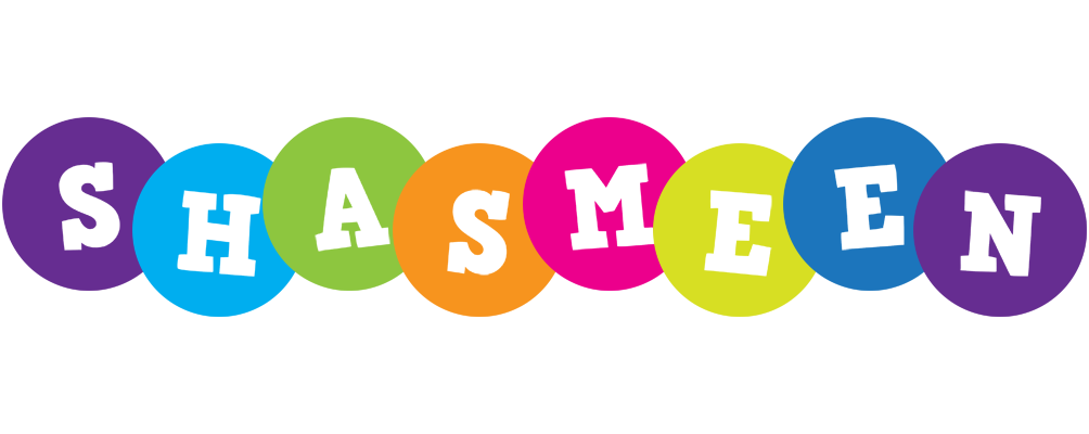 Shasmeen happy logo