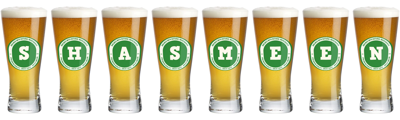 Shasmeen lager logo