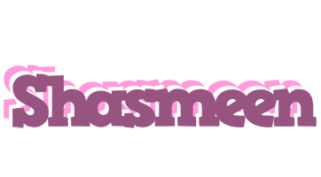 Shasmeen relaxing logo