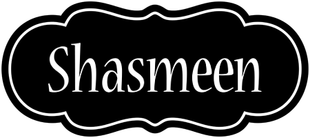 Shasmeen welcome logo