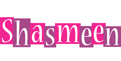 Shasmeen whine logo