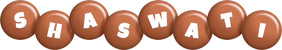 Shaswati candy-brown logo
