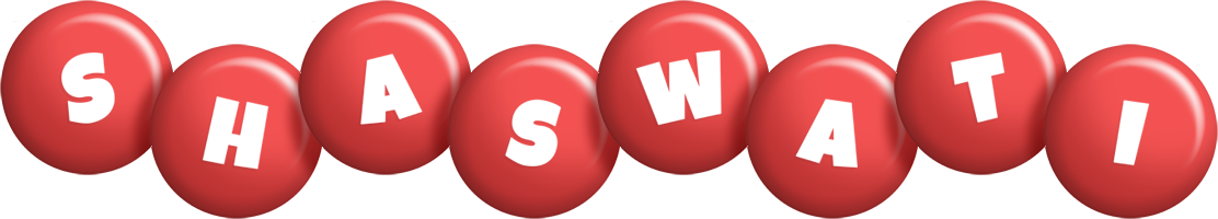 Shaswati candy-red logo