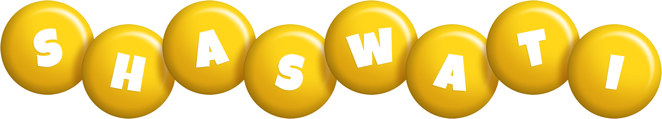 Shaswati candy-yellow logo