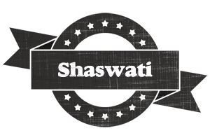 Shaswati grunge logo