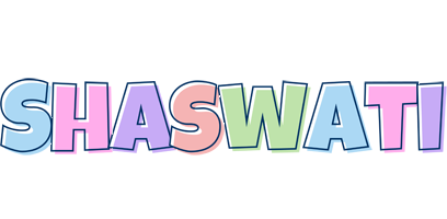 Shaswati pastel logo