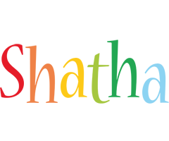 Shatha birthday logo