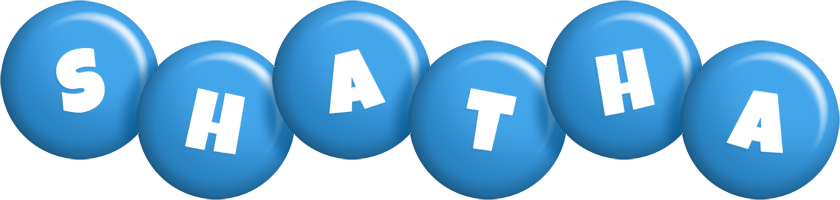 Shatha candy-blue logo