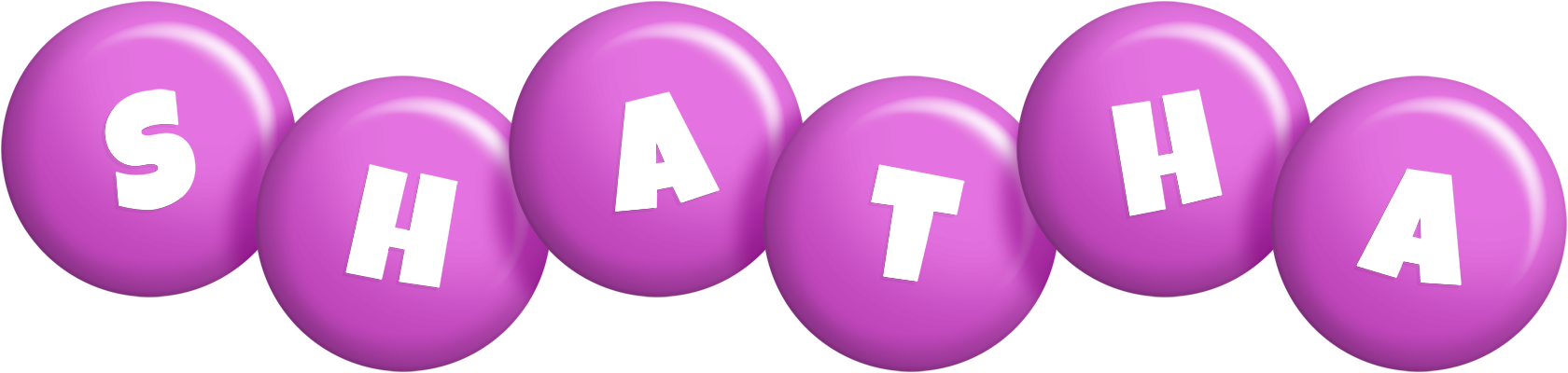 Shatha candy-purple logo