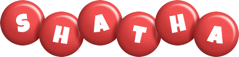 Shatha candy-red logo