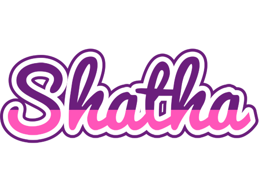 Shatha cheerful logo