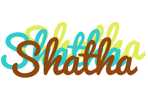 Shatha cupcake logo