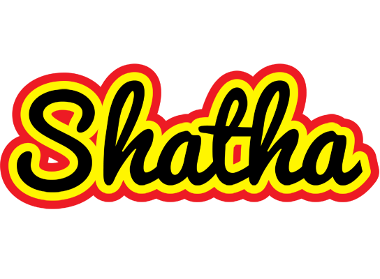 Shatha flaming logo