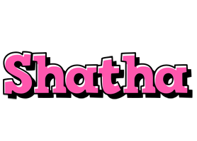 Shatha girlish logo