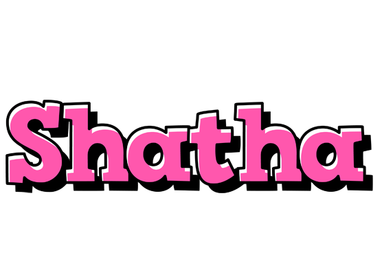 Shatha girlish logo