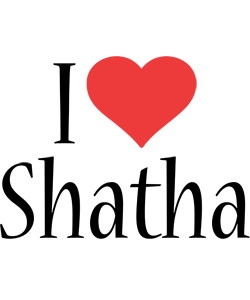 Shatha i-love logo