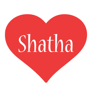 Shatha love logo