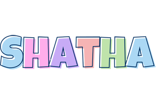 Shatha pastel logo