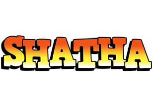 Shatha sunset logo