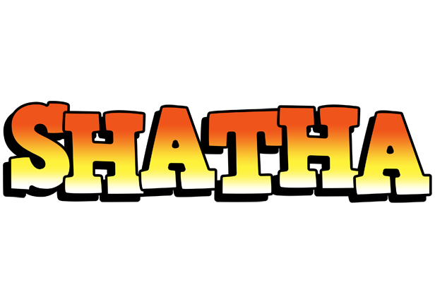 Shatha sunset logo