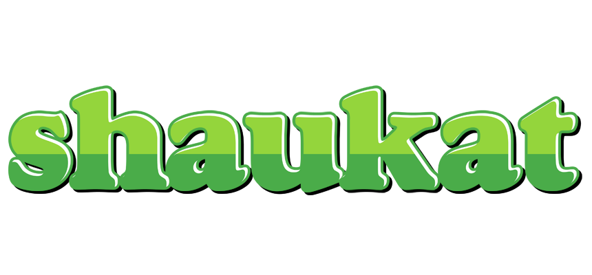 Shaukat apple logo