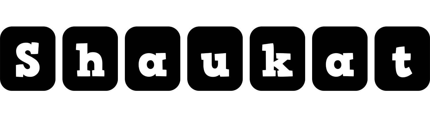 Shaukat box logo