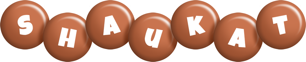 Shaukat candy-brown logo