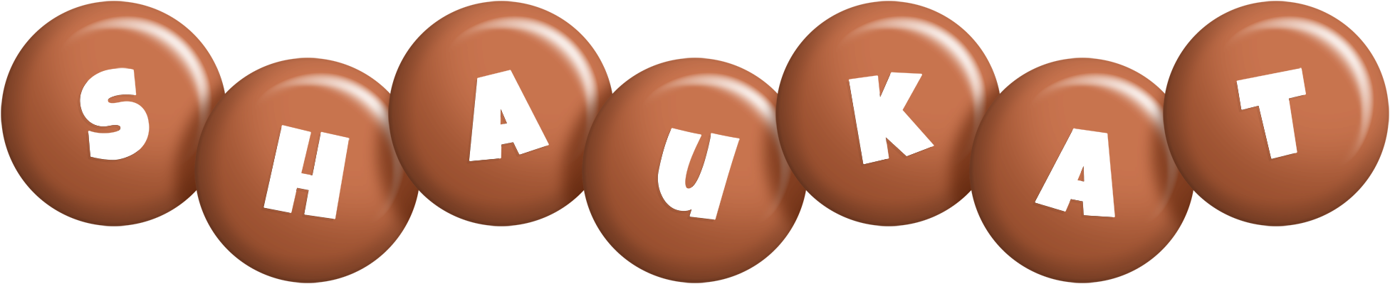 Shaukat candy-brown logo