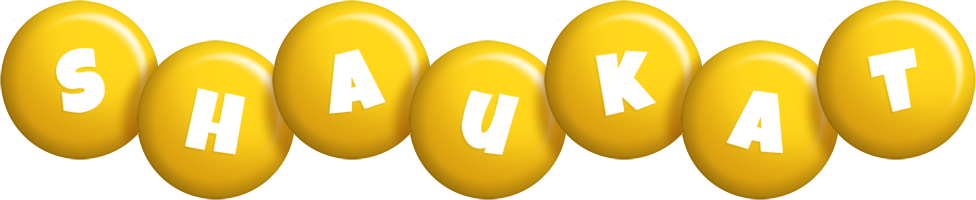 Shaukat candy-yellow logo