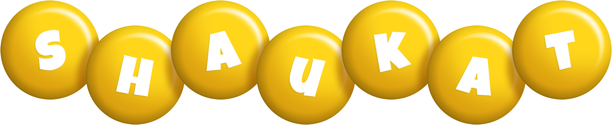 Shaukat candy-yellow logo