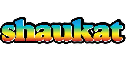 Shaukat color logo