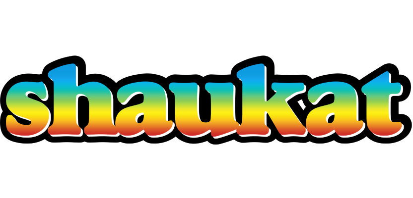 Shaukat color logo