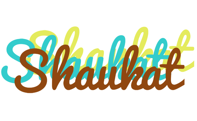 Shaukat cupcake logo